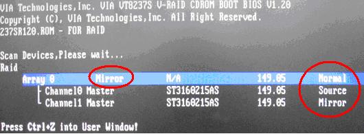 一步一步教你设置华硕VIA 8237S主板RAID