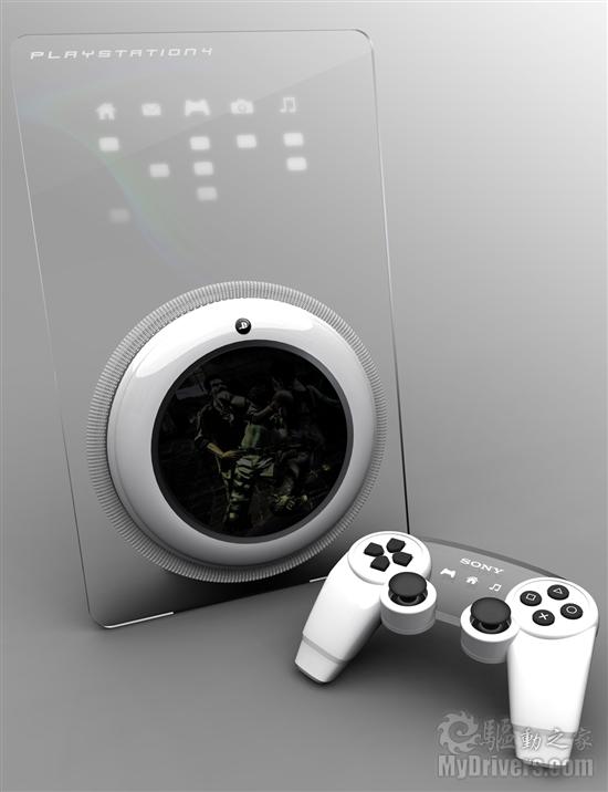 Playstation 4概念设计图