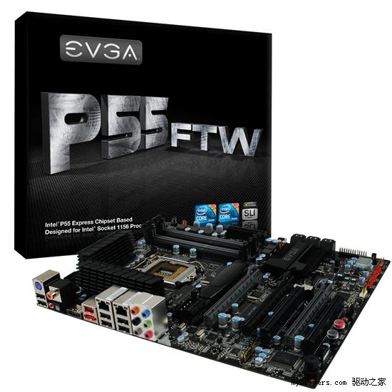 EVGA发布七款P55主板 最多六条PCI-E x16