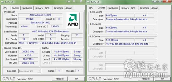 速龙闯新关 速龙 II X4 620四核CPU评测