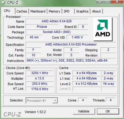 速龙闯新关 速龙 II X4 620四核CPU评测