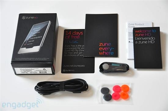 微软Zune HD开箱图片赏