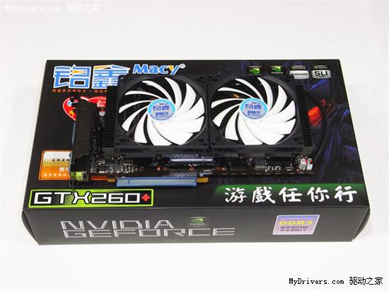 铭鑫视界风GTX260＋-896D3中国玩家版