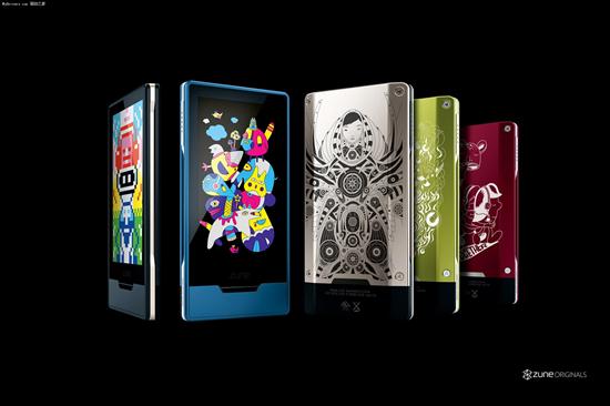 Zune HD又四种颜色款型曝光