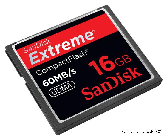 SanDisk (闪迪) 推出Extreme Pro卡 写入速度提高至90MB/s