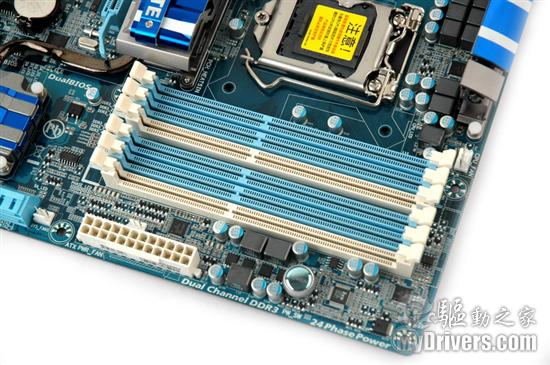 24相供电加超耐久3 技嘉P55-UD6主板评测