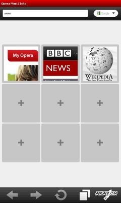 简单评测：Opera Mini 5测试版