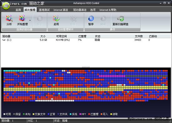 强大的硬盘维护工具Ashampoo HDD Control 1.10