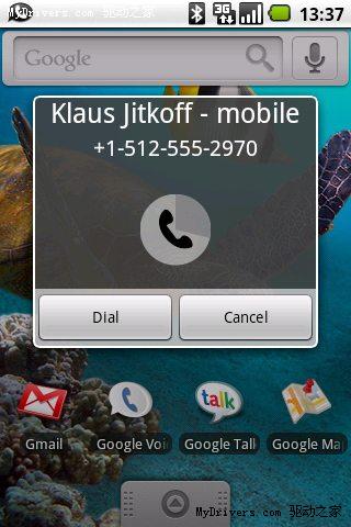 移动Google搜索升级 Android添快速搜索框