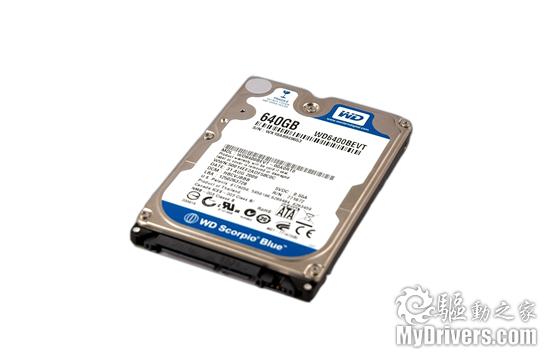 本本的准TB时代 西数640GB 2.5英寸蓝盘性能初窥