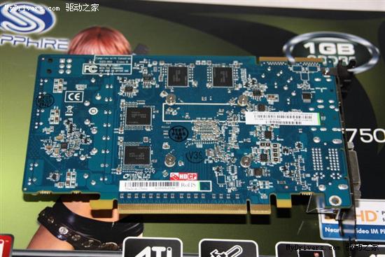 DX11显卡不足千元 蓝宝石HD5750抢先到货