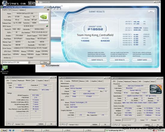 GTX260核心破千 影驰GPU PARTY香港爆发