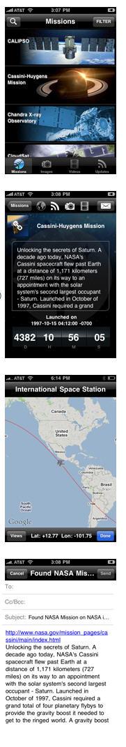 美国航空航天局登陆iPhone