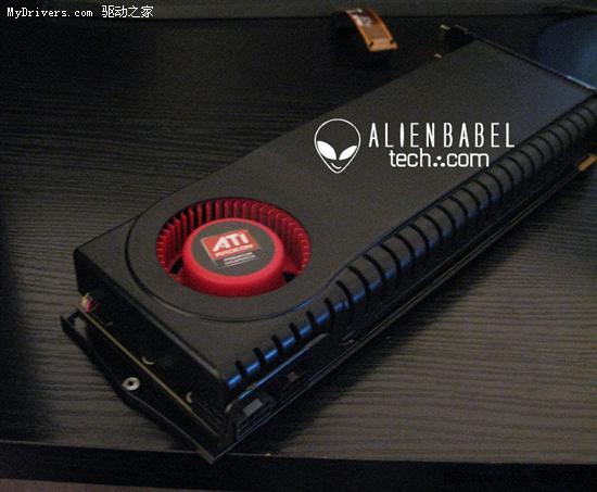 AMD单卡双芯Radeon HD 5970新造型亮相