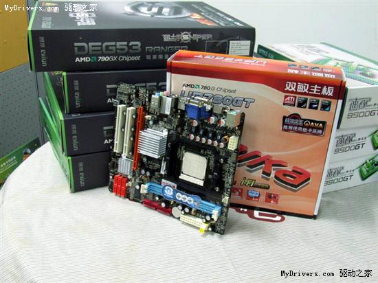 D3普及风暴！399元双敏纯DDR3 780G到货！