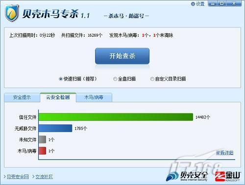 杀尽无间内鬼！五款木马查杀软件横评