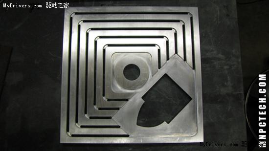 外观超酷NVIDIA离子平台Mod机箱制作流程