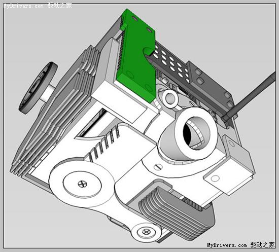 外观超酷NVIDIA离子平台Mod机箱制作流程