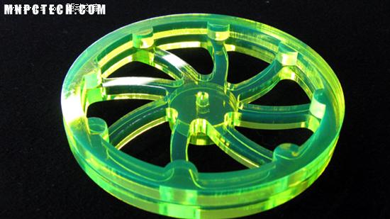 外观超酷NVIDIA离子平台Mod机箱制作流程