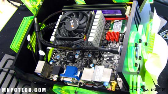 外观超酷NVIDIA离子平台Mod机箱制作流程