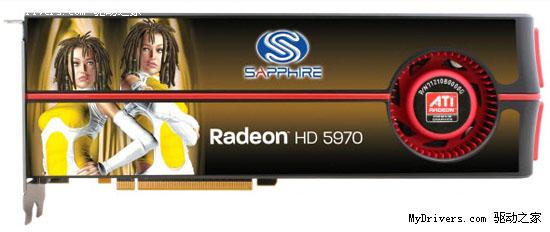 蓝宝超频版Radeon HD 5970提前曝光