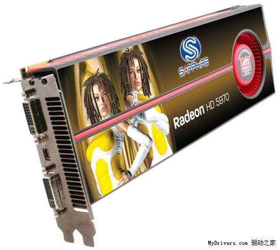 蓝宝超频版Radeon HD 5970提前曝光