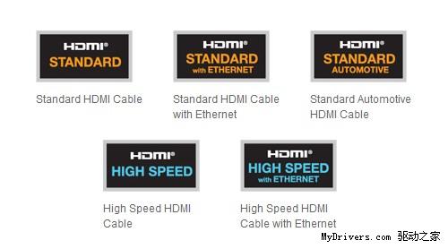 明确功能 HDMI 1.4版新标识规范发布