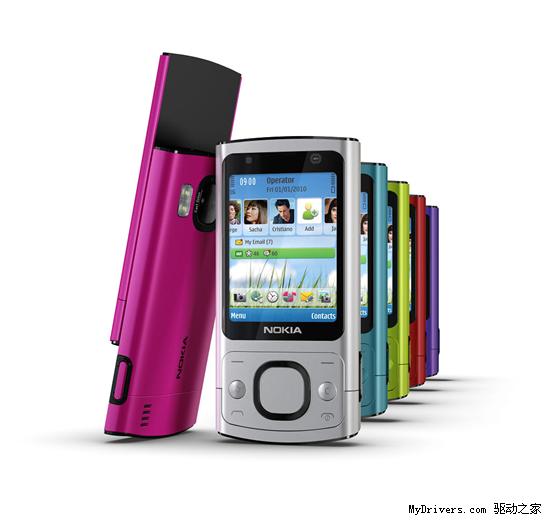 诺基亚发布两款滑盖手机6700s和7230