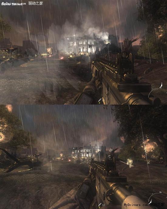 5760×1200超宽屏下的《现代战争2》