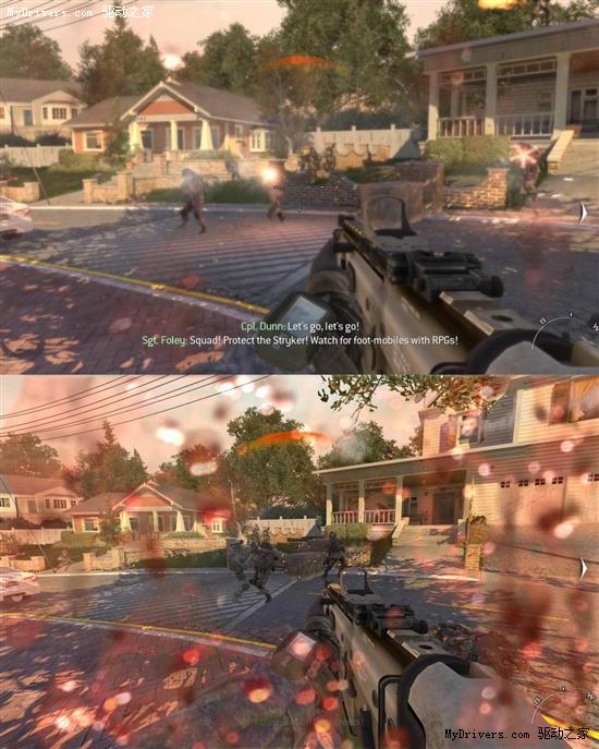 5760×1200超宽屏下的《现代战争2》