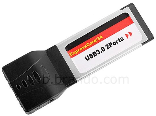 笔记本也要USB 3.0 ExpressCard转接卡现身