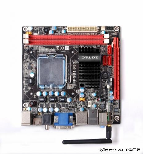 高频GF9300核心：索泰再发LGA775 Mini-ITX迷你小板