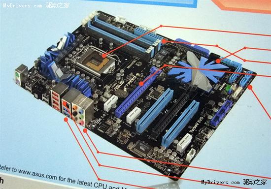 华硕USB 3.0+SATA 6Gbps P55主板再添两员