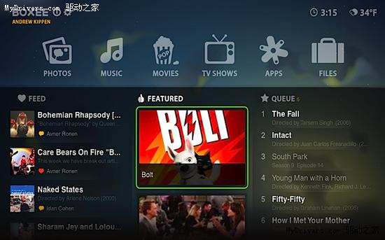 社交网络媒体中心Boxee开测 NV加盟