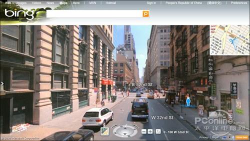 超越Google街景！亲身体验3D版Bing地图