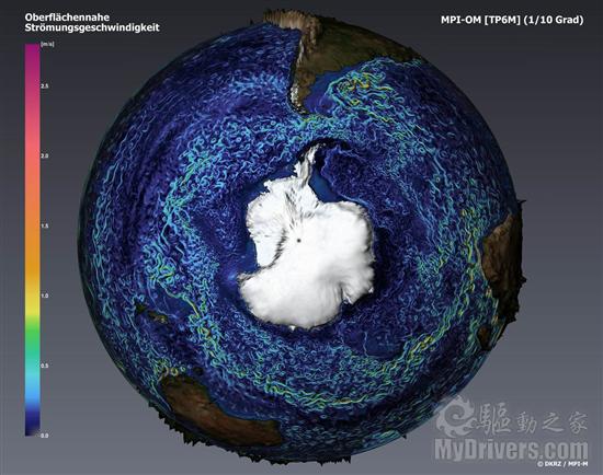 德国气候模拟超级计算机“暴雪”多图赏