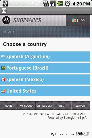摩托罗拉Android手机应用商店Shop4apps曝光