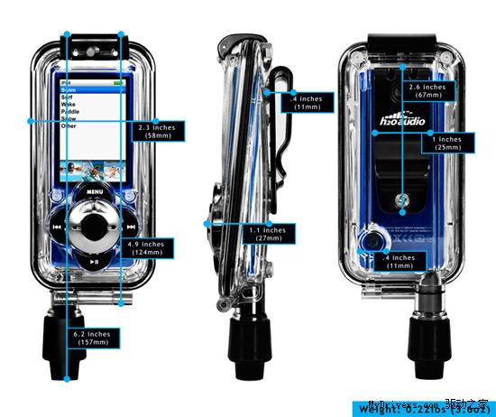 iPod潜水外壳配件 轻松完成水下摄影