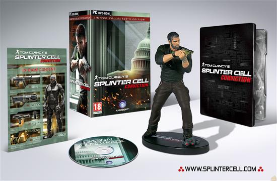 《Splinter Cell：Conviction》收藏版细节