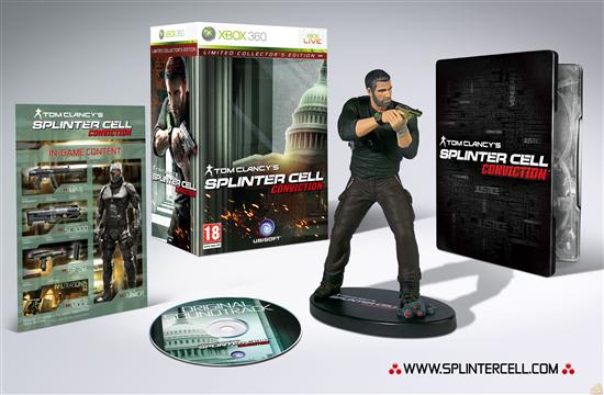 《Splinter Cell：Conviction》收藏版细节