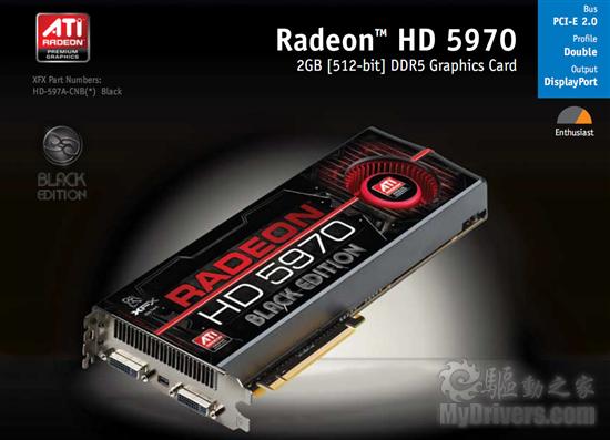 最强显卡 景钛超频专用版Radeon HD 5970现身