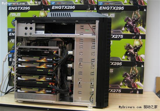 13颗GPU打造12TFLOPS桌面超级计算机