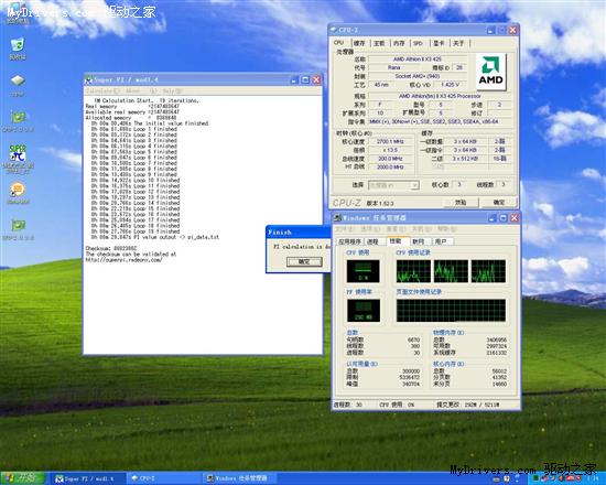 X3 425轻松破四核！AM3性价比王开核简测！