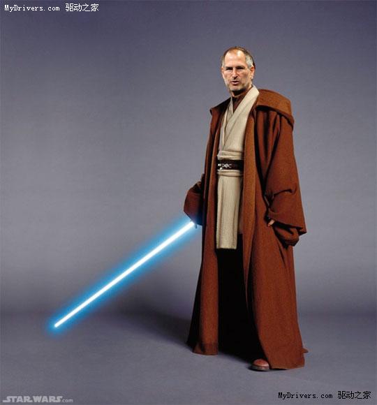 苹果CEO乔布斯遭MAC用户PS恶搞