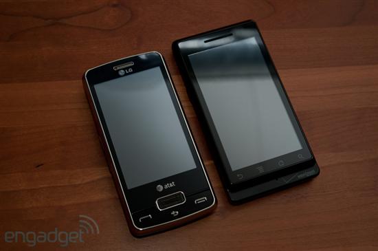 1GHz处理器 LG eXpo智能投影手机开箱图赏