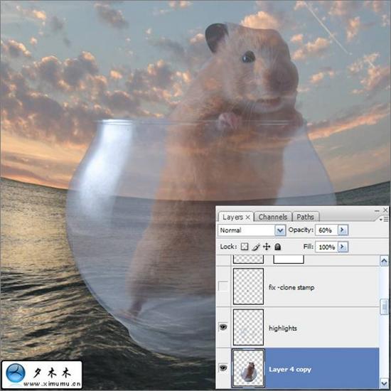 Photoshop合成仓鼠海盗漂洋过海的场景