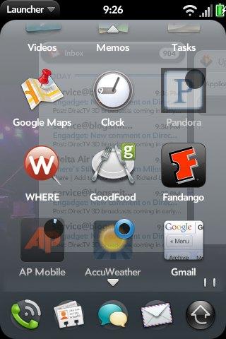 Palm Pre新版WebOS 1.3.5发布