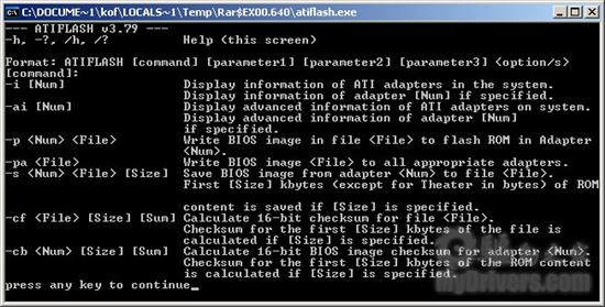 下载：A卡BIOS刷新工具ATIFlash最新3.79版