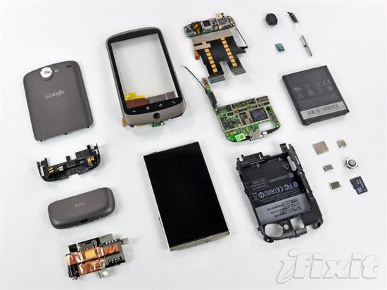 Google给了它什么？ Nexus One手机拆解