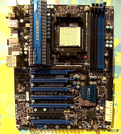 微星再次展示AMD 890FX旗舰主板